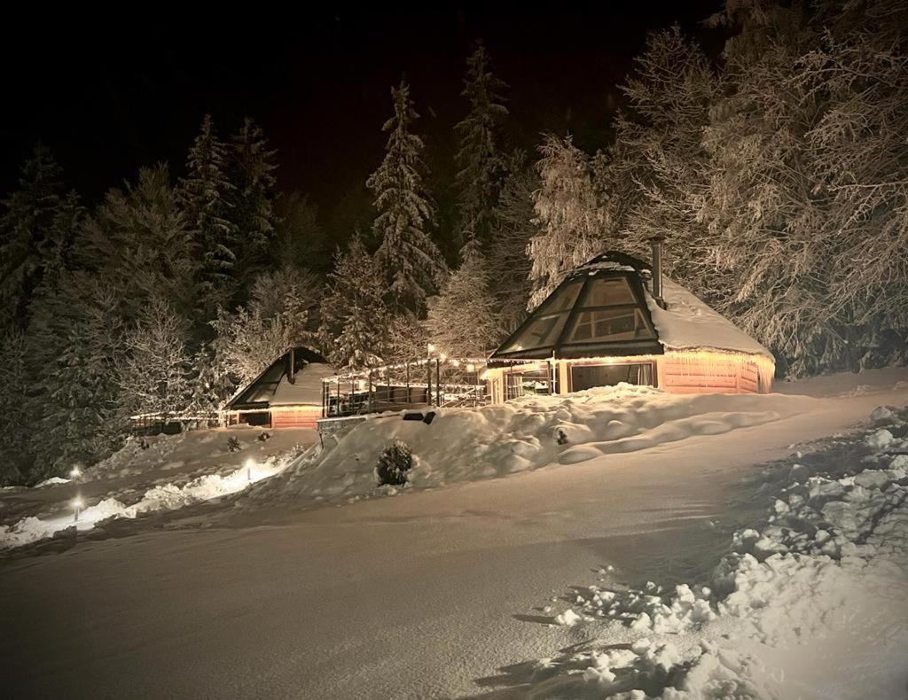 Osada Poli Koniakow - Panoramiczny Domek Nr 3 Z Prywatna Balia I Hydromasazem Exterior foto